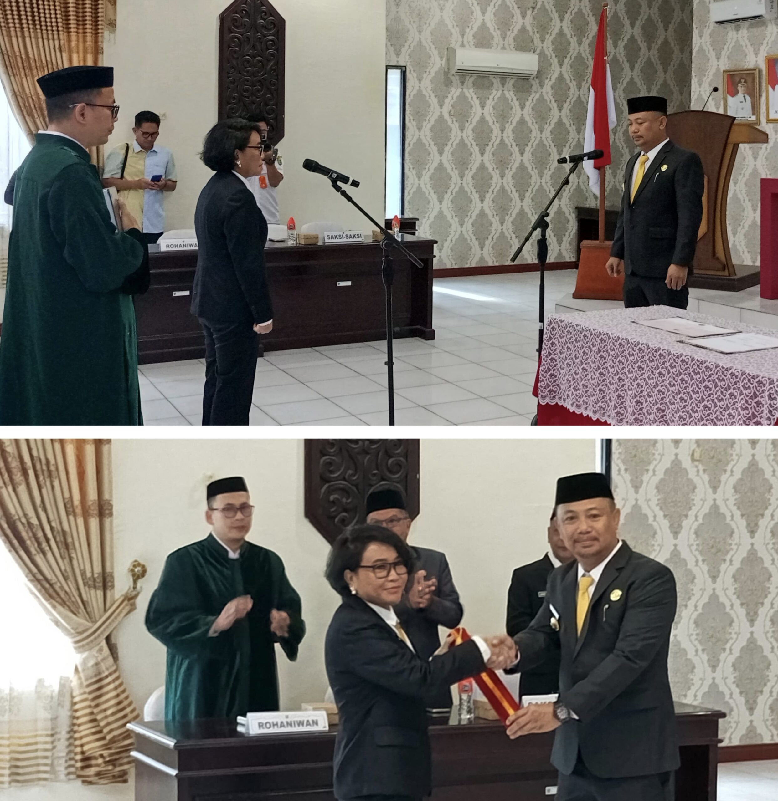 Bupati Barito Selatan Lantik Penjabat Sekretaris Daerah Tahun 2025