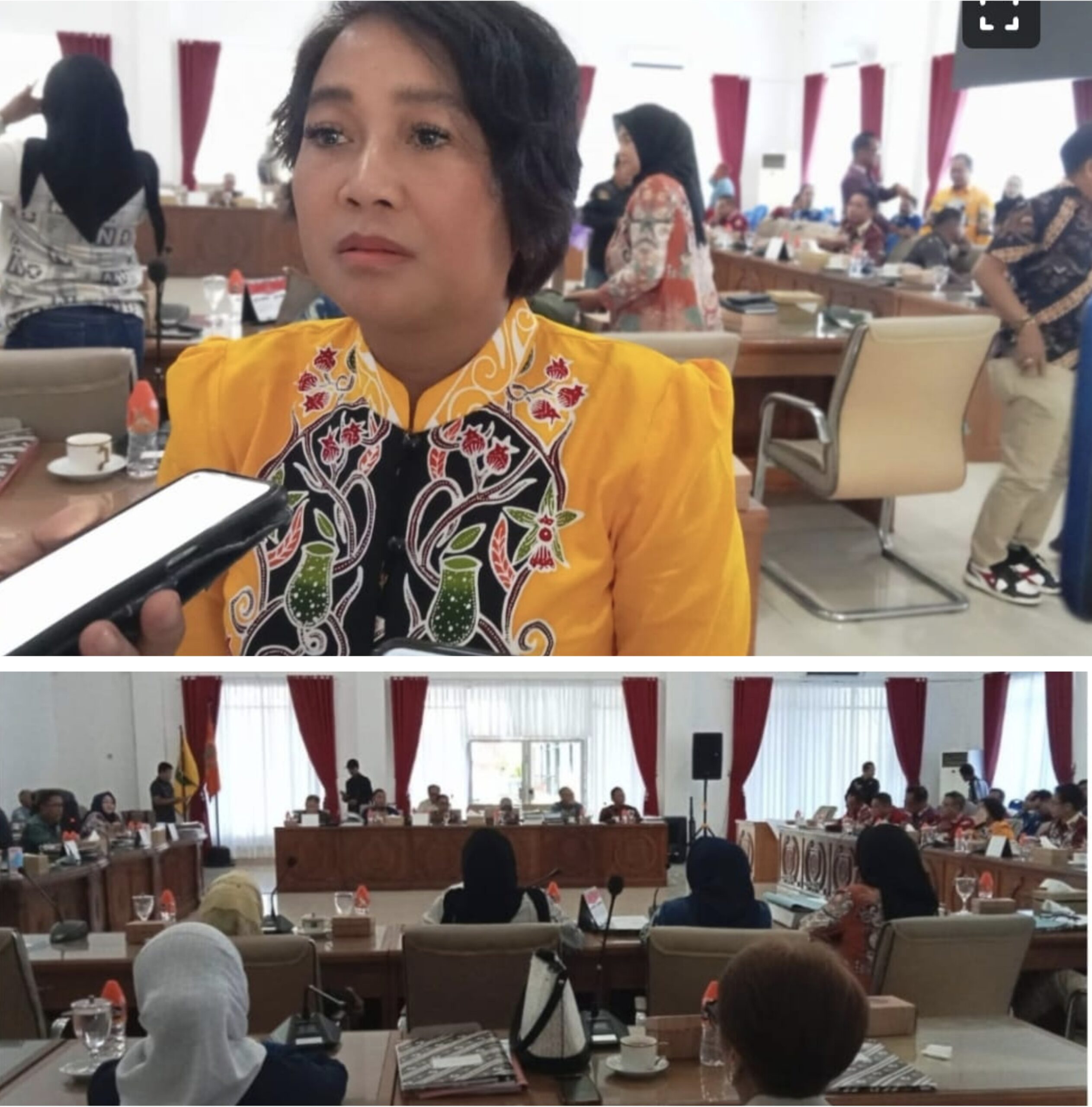 Pj Sekda Barsel Tegaskan PT BA Dan PT PIR Wajib Lapor Ke Pemda Barito Selatan // Khabarmedia-news.com — Penjabat (Pj) Sekretaris Daerah (Sekda) Kabupaten Barito Selatan, Kalimantan Tengah, Dr. Ita Minarni, ST., MT., menegaskan kepada seluruh perusahaan yang beroperasi di wilayah Barsel, khususnya PT Bintang Arwana (BA) dan PT Palopo Indah Raya (PIR), untuk wajib melapor dan mematuhi seluruh peraturan perundang-undangan yang berlaku sebelum melakukan aktivitas di daerah tersebut. Ketegasan ini disampaikan langsung oleh Dr. Ita Minarni saat menghadiri Rapat Dengar Pendapat (RDP) bersama DPRD Barsel, Camat Dusun Utara, Pemerintah Desa Sungai Telang, serta perwakilan kedua perusahaan pada Kamis, 2 Oktober 2025. Rapat tersebut digelar untuk menindaklanjuti adanya rencana kegiatan pembangunan badan jalan hauling batu bara oleh PT BA dan PT PIR di wilayah Desa Sungai Telang. (2/10/2025). Menurut Ita Minarni, pihak Pemerintah Kabupaten (Pemkab) Barsel sebelumnya tidak menerima pemberitahuan resmi mengenai rencana kegiatan kedua perusahaan tersebut. “Pemkab sama sekali tidak mengetahui akan adanya rencana pembangunan jalan hauling di wilayah Desa Sungai Telang. Seharusnya setiap perusahaan yang masuk ke suatu daerah wajib meminta izin atau permisi terlebih dahulu serta menunjukkan dokumen perizinan mereka kepada pemerintah daerah,” tegasnya. Ia juga menambahkan bahwa tindakan perusahaan yang tidak melakukan pelaporan kepada Pemda merupakan bentuk pelanggaran terhadap prosedur dan tata kelola pemerintahan daerah. Karena itu, Pemkab Barsel mengambil langkah tegas dengan menutup sementara seluruh kegiatan PT BA dan PT PIR di lokasi tersebut sesuai hasil keputusan RDP. “Kegiatan kedua perusahaan kami hentikan sementara waktu sampai mereka melengkapi semua persyaratan yang berlaku,” ujar Ita Minarni. Lebih lanjut, Ita Minarni mengungkapkan bahwa sejak tahun 2021, pembuatan jalan hauling di luar area pertambangan sudah diatur secara ketat. Prosesnya wajib melibatkan masyarakat dan dilengkapi dengan Persetujuan Kesesuaian Kegiatan Pemanfaatan Ruang (PKKPR) atau izin lokasi wilayah daerah. “Hal ini untuk memastikan seluruh kegiatan pembangunan sesuai dengan rencana tata ruang dan tidak merugikan masyarakat,” jelasnya. Dalam proses pengajuan PKKPR, terdapat sejumlah instansi yang harus dilibatkan untuk memberikan klarifikasi dan rekomendasi, antara lain Badan Pertanahan Nasional (BPN), Dinas Kehutanan, Dinas Pertanian, Dinas Perhubungan, Dinas Pekerjaan Umum dan Penataan Ruang (DPUPR), serta Dinas Lingkungan Hidup (DLH). Mekanisme ini merupakan bagian dari upaya pemerintah untuk memastikan pembangunan berjalan transparan dan sesuai aturan. Ita Minarni juga menekankan pentingnya sinergi antara perusahaan, masyarakat, dan pemerintah daerah. Ia berharap kejadian seperti ini tidak terulang kembali ke depannya. “Kehadiran perusahaan diharapkan membawa manfaat, bukan justru menimbulkan persoalan di lapangan. Karena itu, kami minta semua perusahaan patuh terhadap prosedur,” ujarnya. Dengan adanya penegasan ini, Pemkab Barsel menunjukkan komitmennya untuk menegakkan aturan dan menjaga ketertiban tata ruang wilayah. Pemerintah daerah akan terus memantau dan memastikan setiap kegiatan investasi di Barsel berjalan sesuai ketentuan hukum yang berlaku. (Gun). IMG_20251009_130350