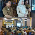 Ketua TP PKK Barsel Hajah Permana Sari Wakili Bupati Sampaikan Penguatan Komitmen Dan Inovasi Pembinaan Posyandu