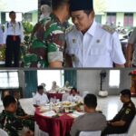 Wakil Bupati Barsel Hadiri Silaturahmi Kasdam XXII/Tambun Bungai Di Kodim 1012/Buntok